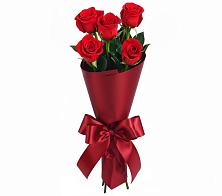 Букет 5 Красных роз Эдлесс Лав в Бабяково
