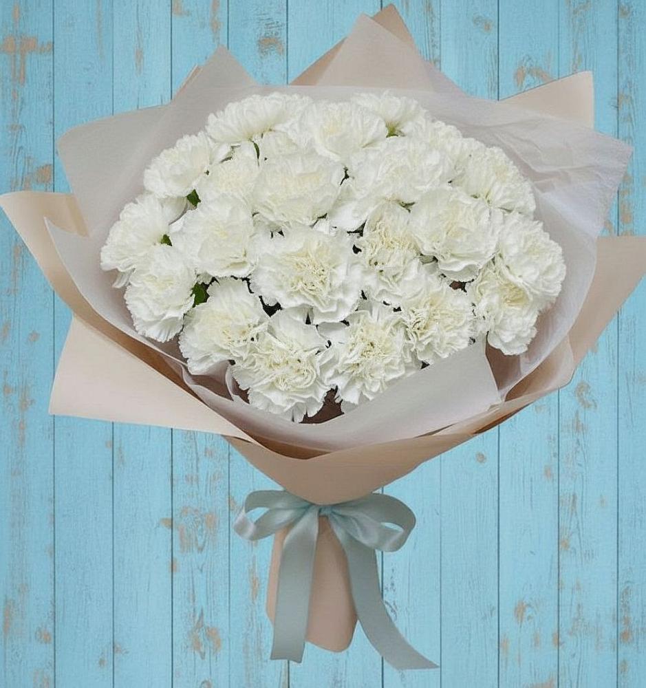 Букет цветов из: Гвоздики в Бабяково