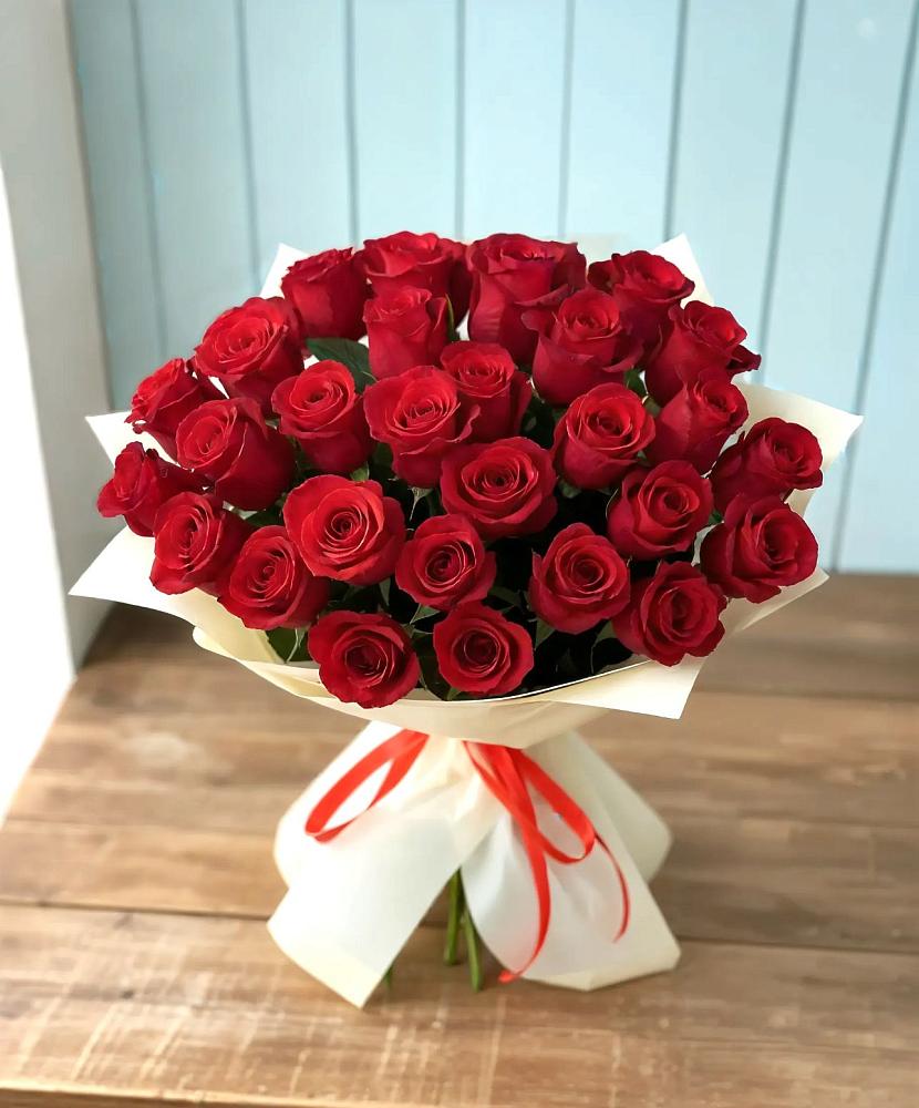 Букет 29 Красных роз в Бабяково