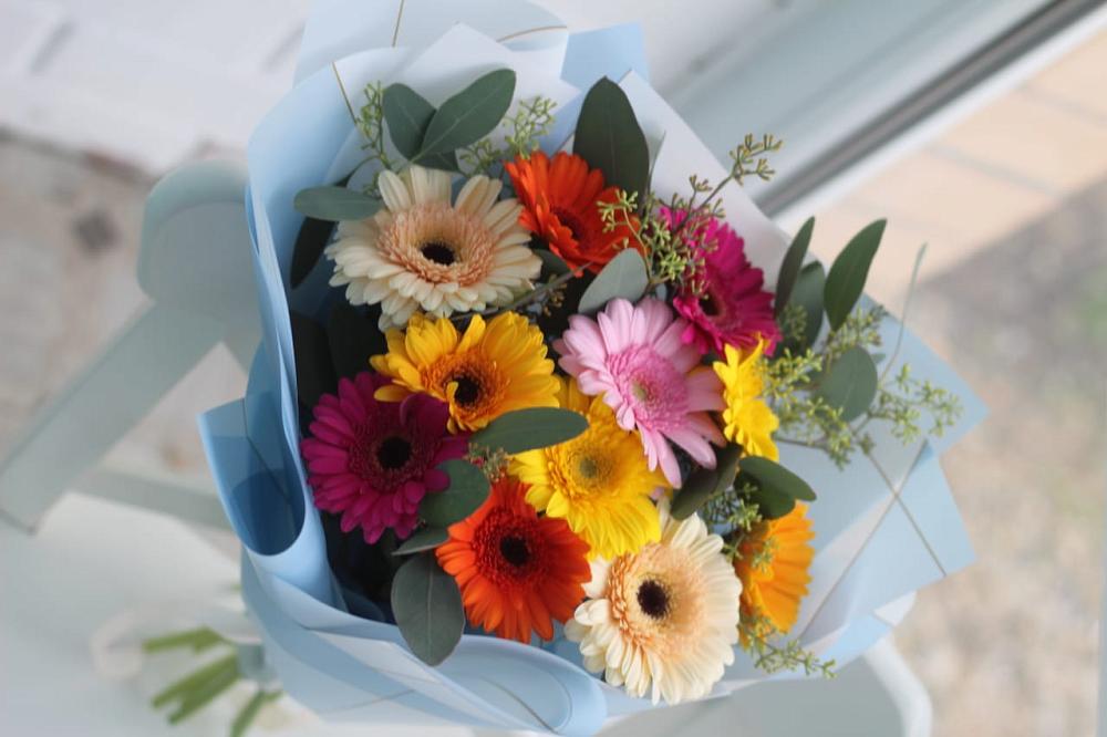 Букет цветов из: Герберы в Бабяково