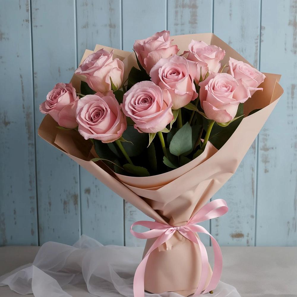 Букет цветов из: Розы в Бабяково