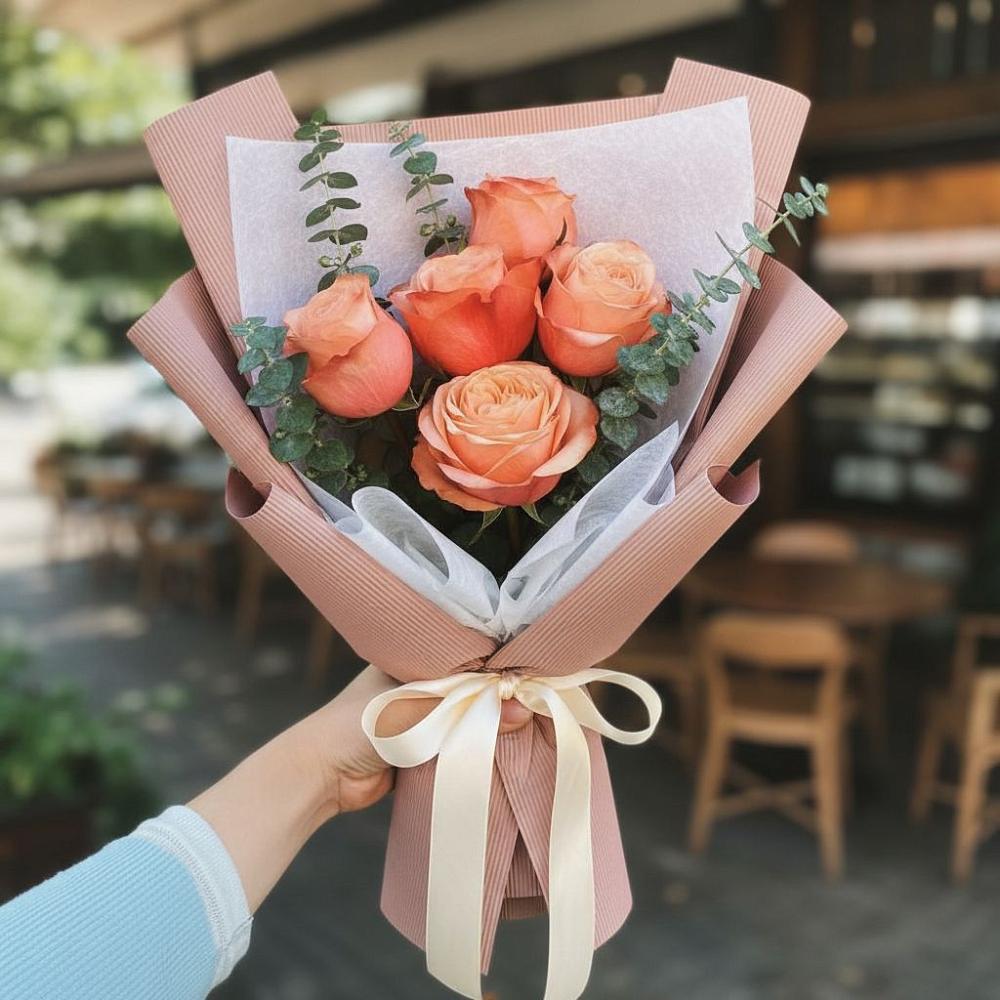 Букет цветов из: Розы в Бабяково