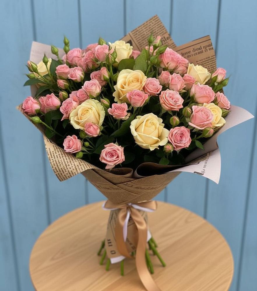 Букет цветов из: Розы в Бабяково