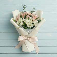 Букет цветов из:  Альстромерии в Бабяково