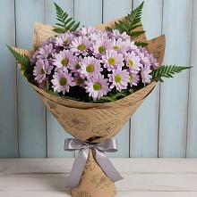 Букет цветов из:  Хризантемы #REPLACE_PRED# Бабяково