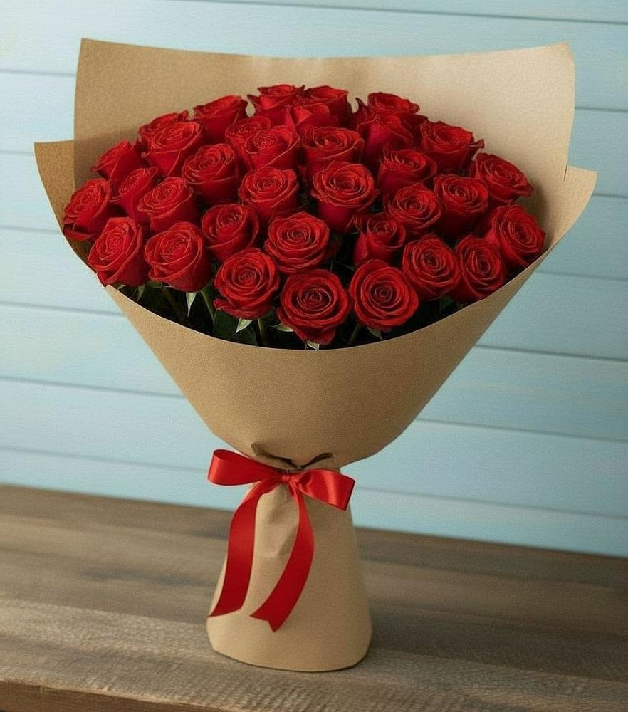 Букет Красные розы Милано в Бабяково