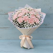 Букет цветов из:  Гвоздики в Бабяково