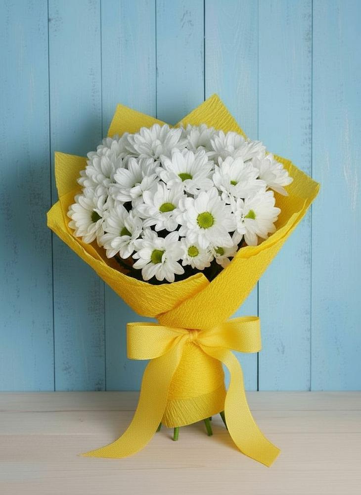 Букет цветов из: Хризантемы в Бабяково