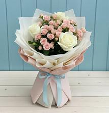 Букет цветов из:  Розы в Бабяково