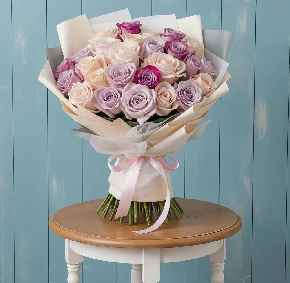 Букет цветов из: Розы в Бабяково