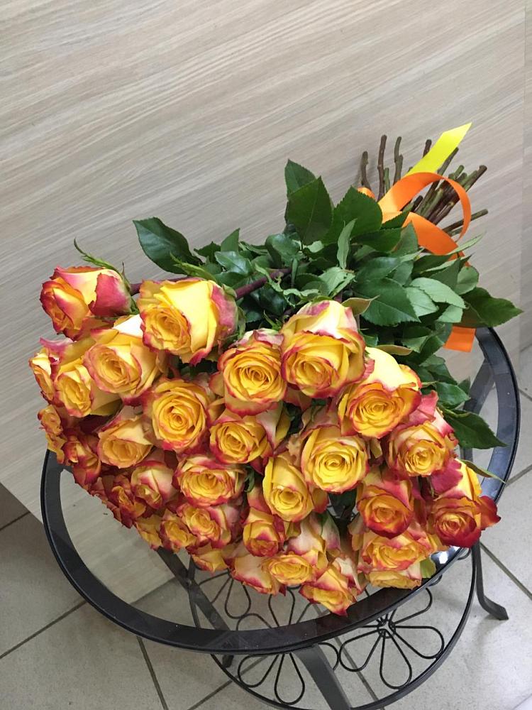 Букет Желтые розы в Бабяково