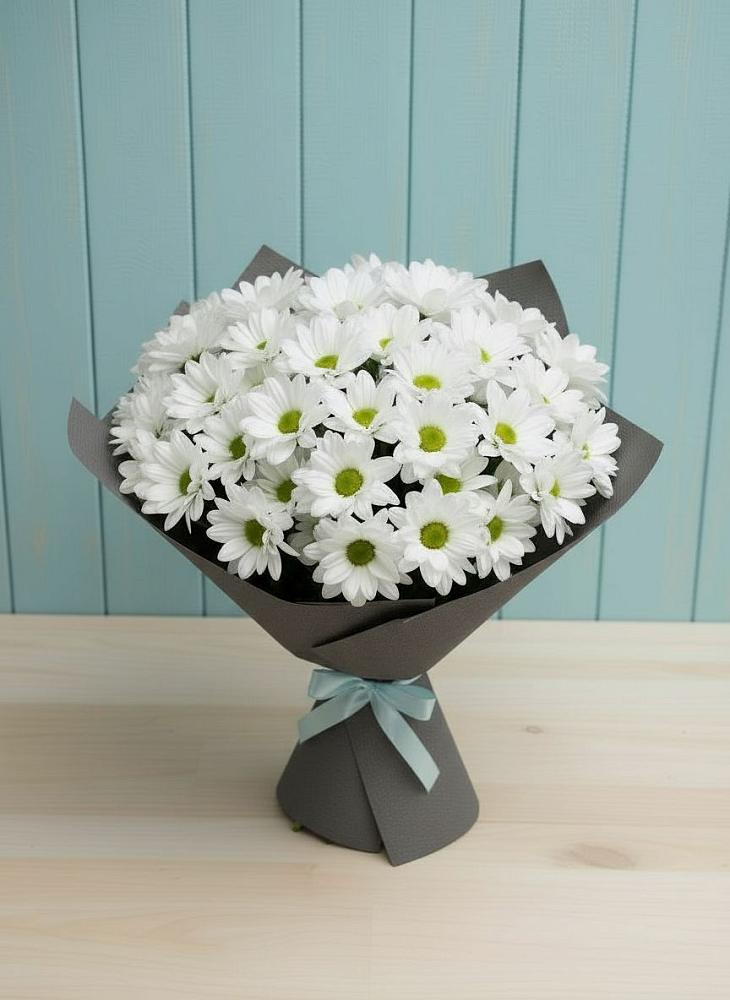 Букет цветов из: Хризантемы в Бабяково