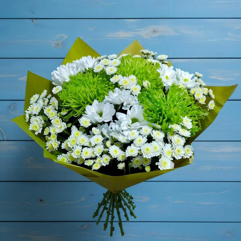 Букет цветов из: Хризантемы в Бабяково