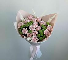 Букет цветов из:  Розы и Хризантемы в Бабяково