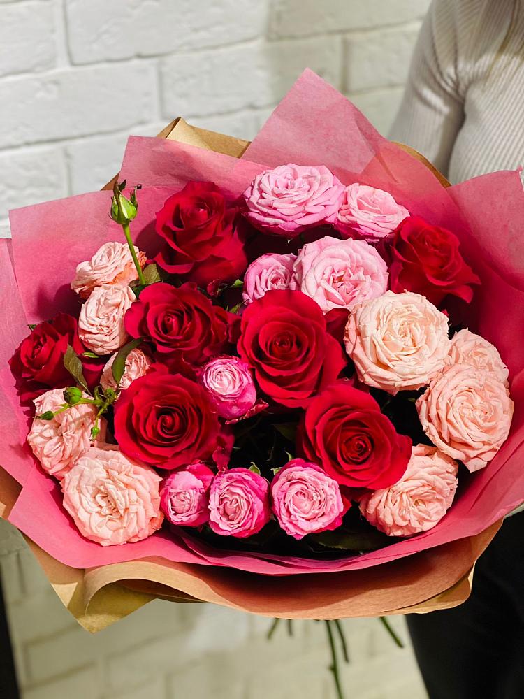 Букет цветов из: Розы в Бабяково