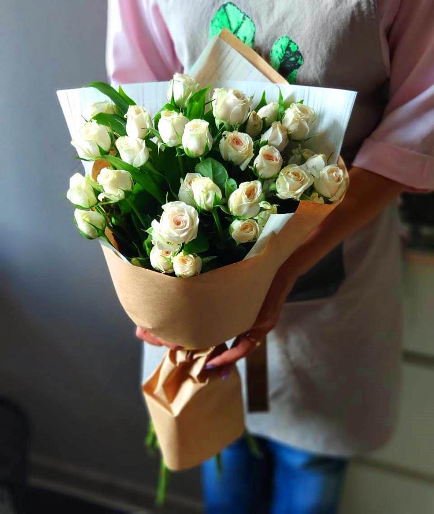 Букет цветов из: Розы в Бабяково