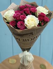 Букет цветов из:  Розы в Бабяково