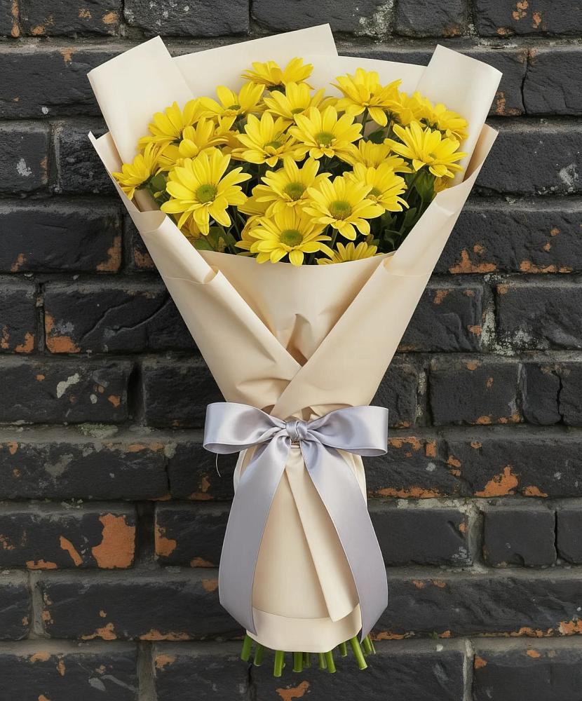 Букет цветов из: Хризантемы в Бабяково