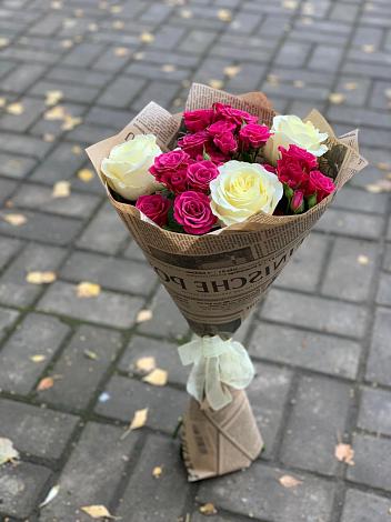 Букет цветов из: Розы в Бабяково
