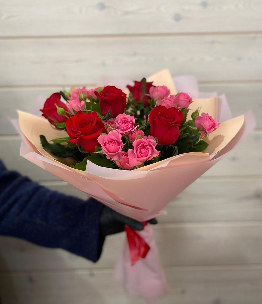 Букет цветов из: Розы в Бабяково