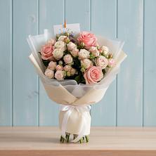 Букет цветов из:  Розы в Бабяково