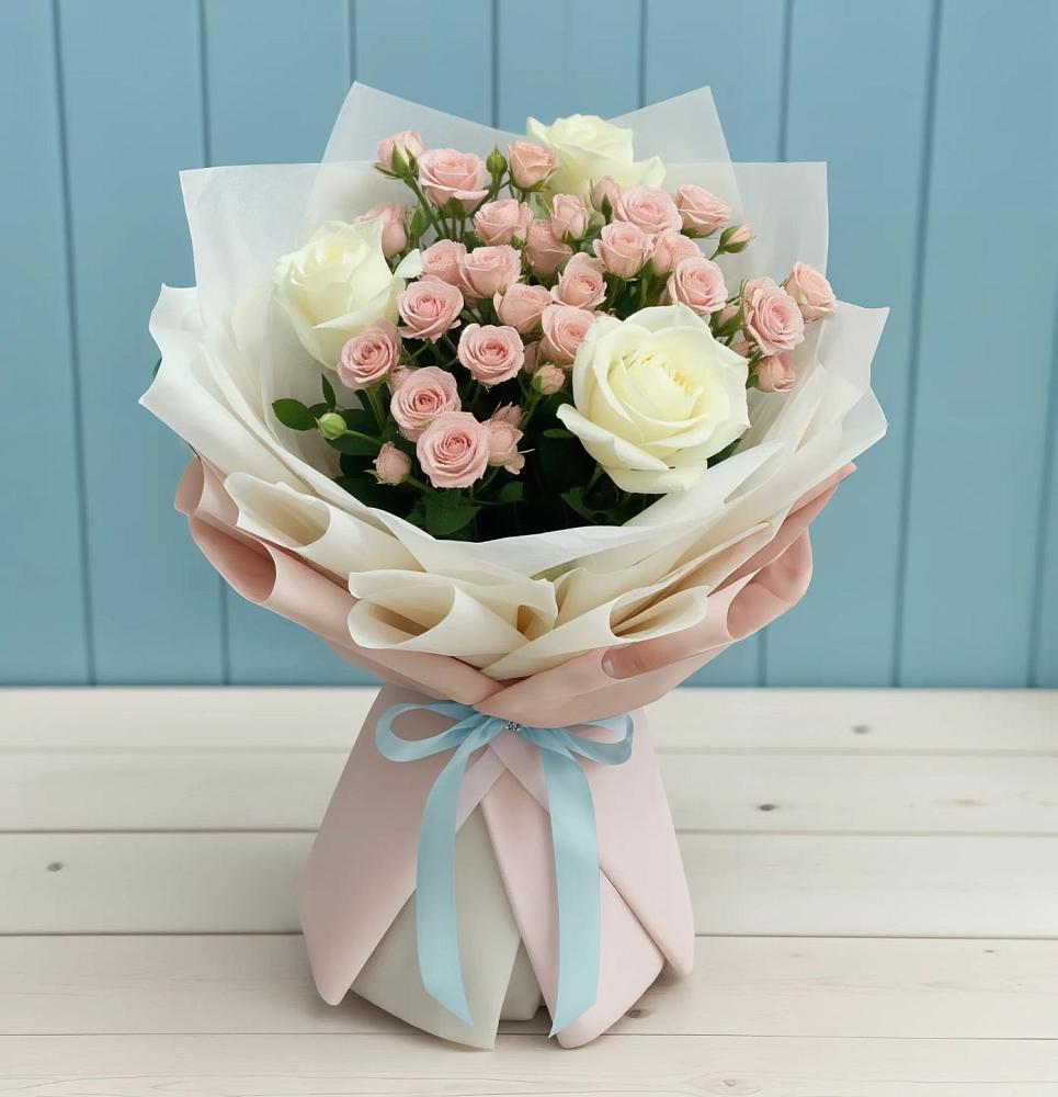 Букет цветов из: Розы в Бабяково