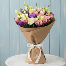 Букет цветов из:  Лизиантусы в Бабяково