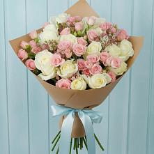 Букет цветов из:  Розы в Бабяково